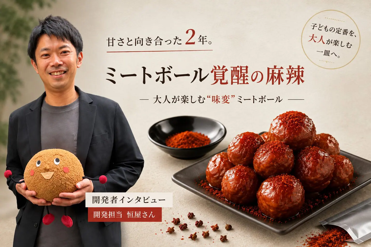 ミートボール覚醒の麻辣｜甘さと向き合った2年、大人の“味変”へ｜石井